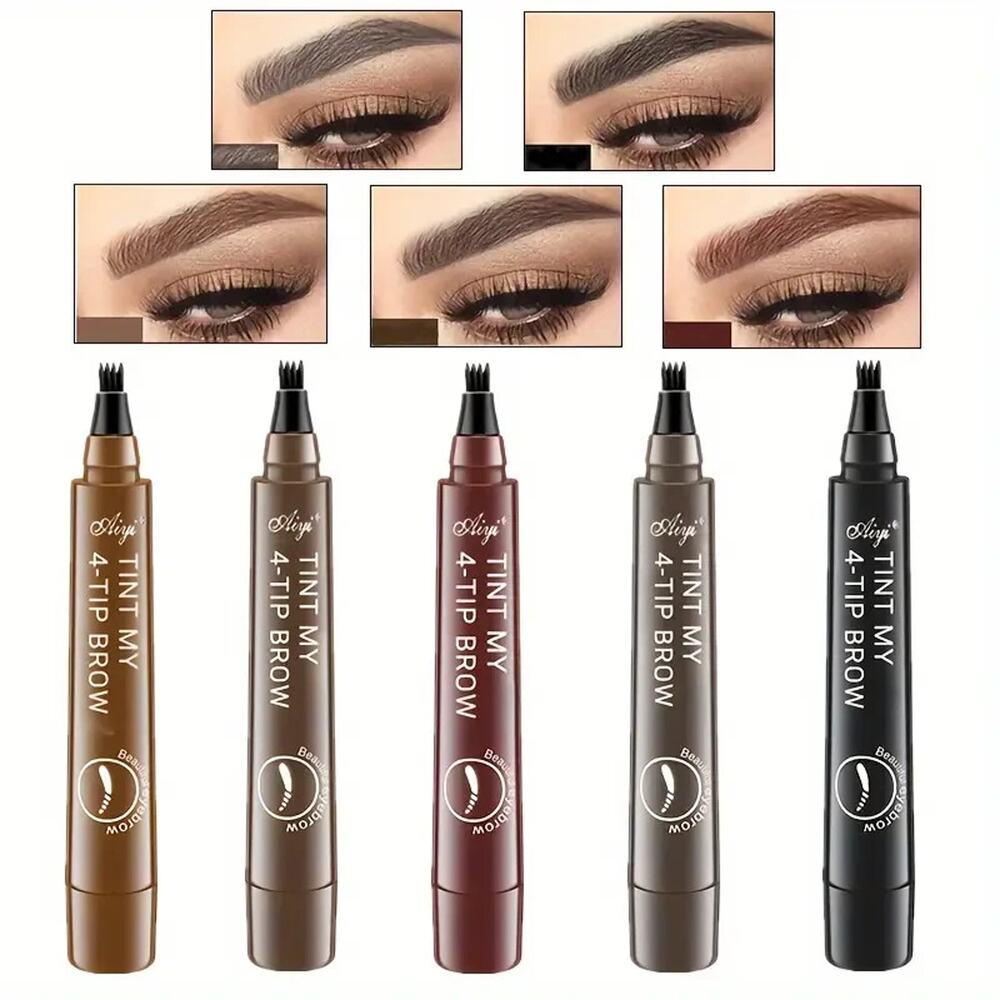 Microblading Eyebrow Pen, Waterproof Marker, 3D Fork Makeup